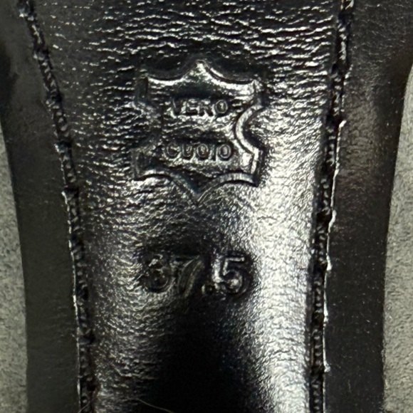 Alice + Olivia Grey Suede Platform Side Zip Booties - Size EU 37.5, US 7 - Picture 11 of 13